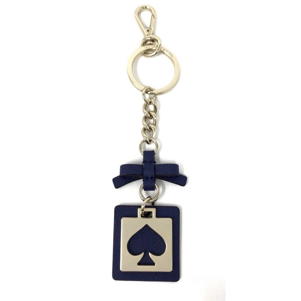 NWT Kate Spade Cut Out Spade Keychain Keyfob - Picture 1 of 3